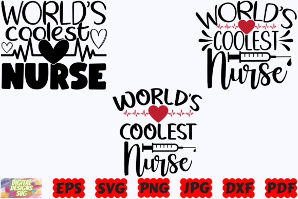 Cool Nurse SVG for Crafts and Graphics