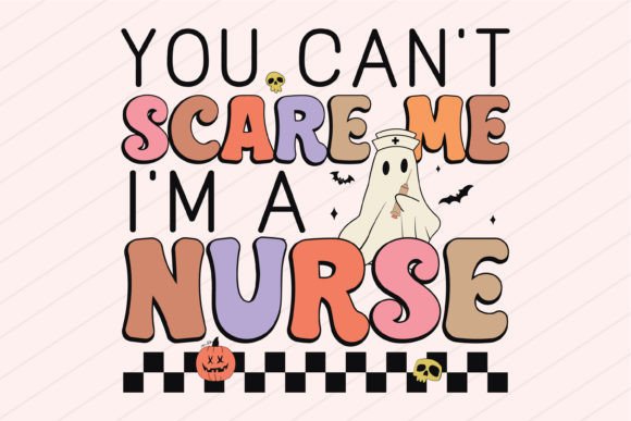 Halloween Nurse Ghost Graphics for Crafts