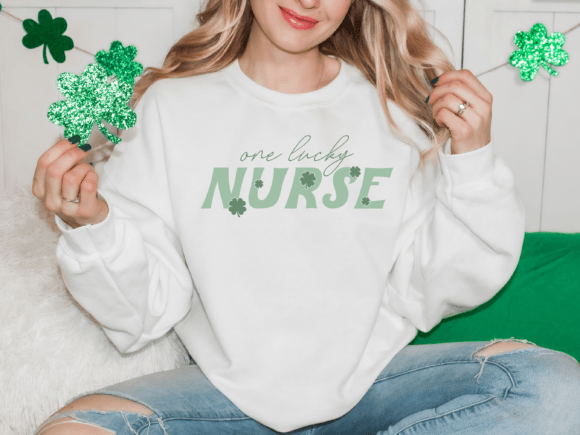 One Lucky Nurse SVG: Graphics for Crafts