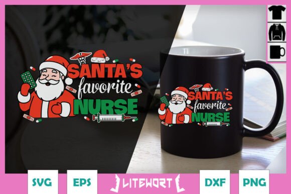 Reviewing Happy Santas Favorite Nurse SVG for Embroidery