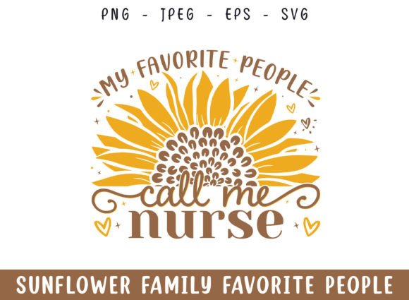 Reviewing the Favorite People Call Nurse Sunflower SVG