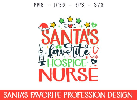 Santa’s Nurse SVG: Crafts & Graphics